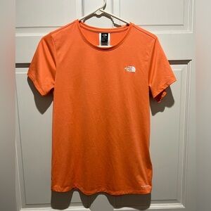Women’s The North Face Orange Shirt Size Medium